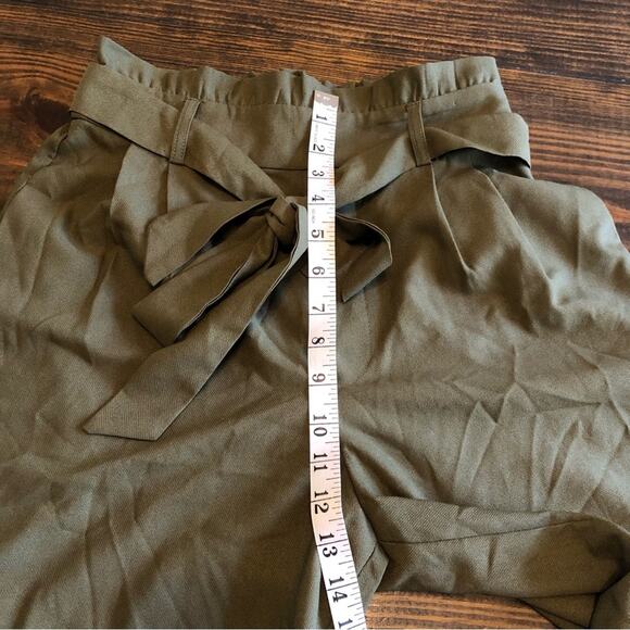 Forever 21 Olive Wide Leg Pants - Picture 3 of 11